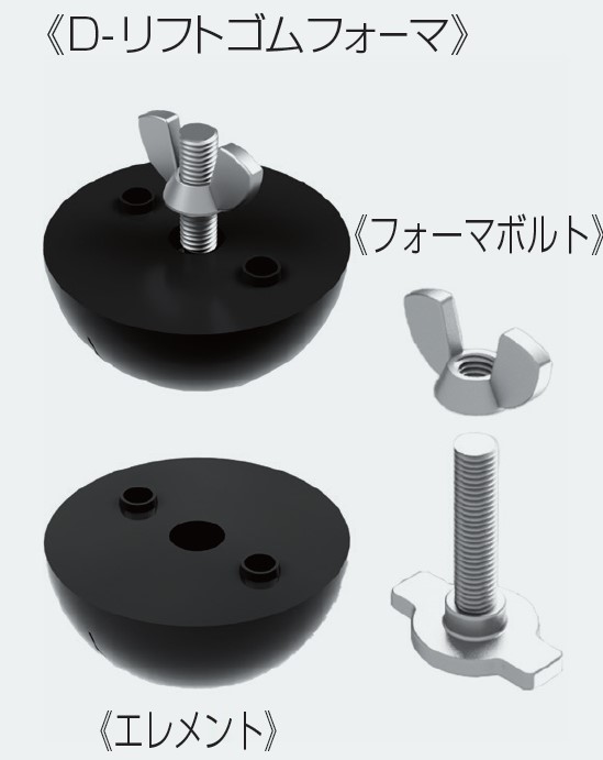Dリフトゴムフォーマ